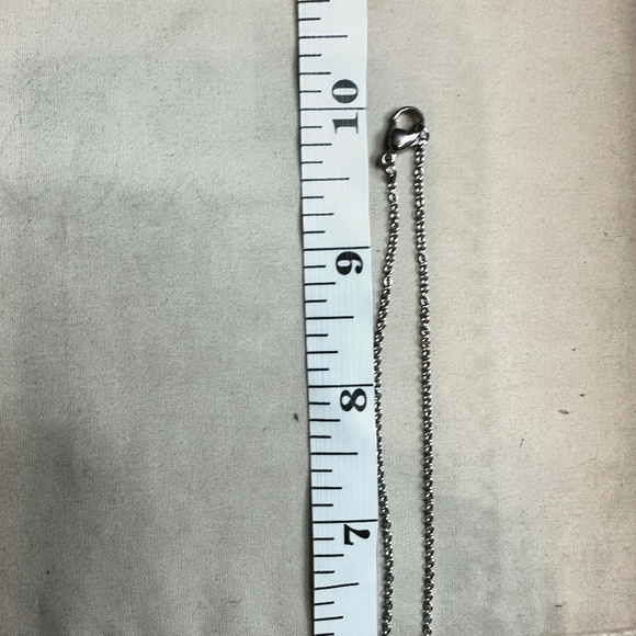 925 Sterling Silver Oval Pink Sapphire Solitaire Pendant on Chain - NWOT - Picture 5 of 15